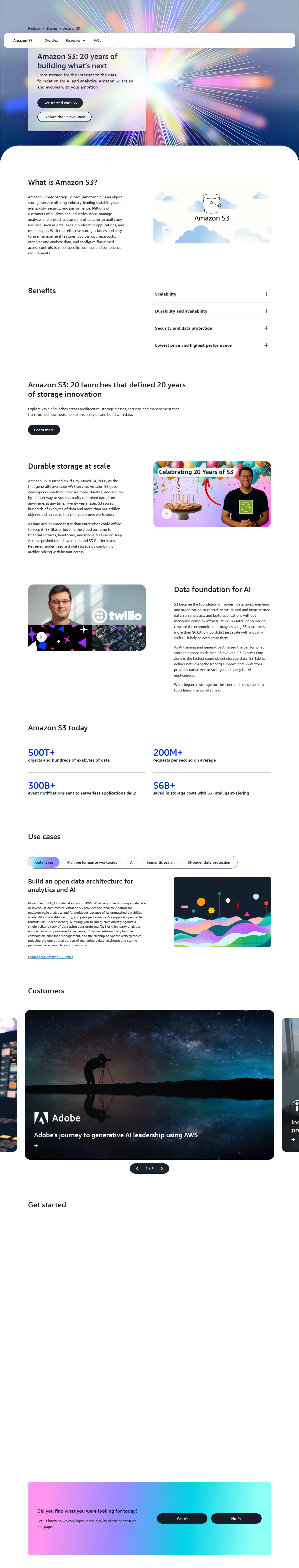 S3 Product Page (English)