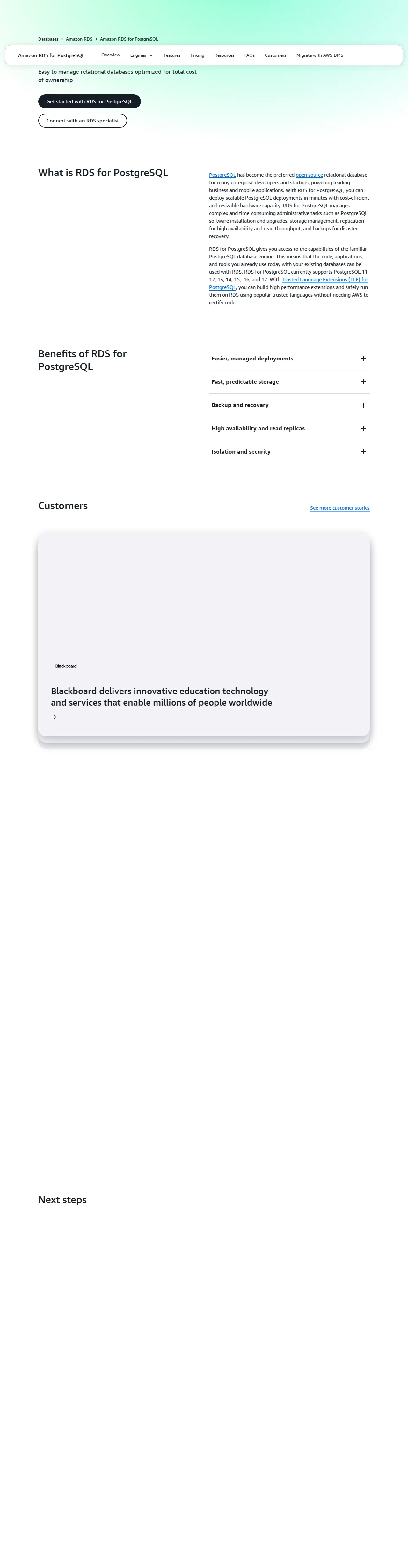 RDS for PostgreSQL English Overview